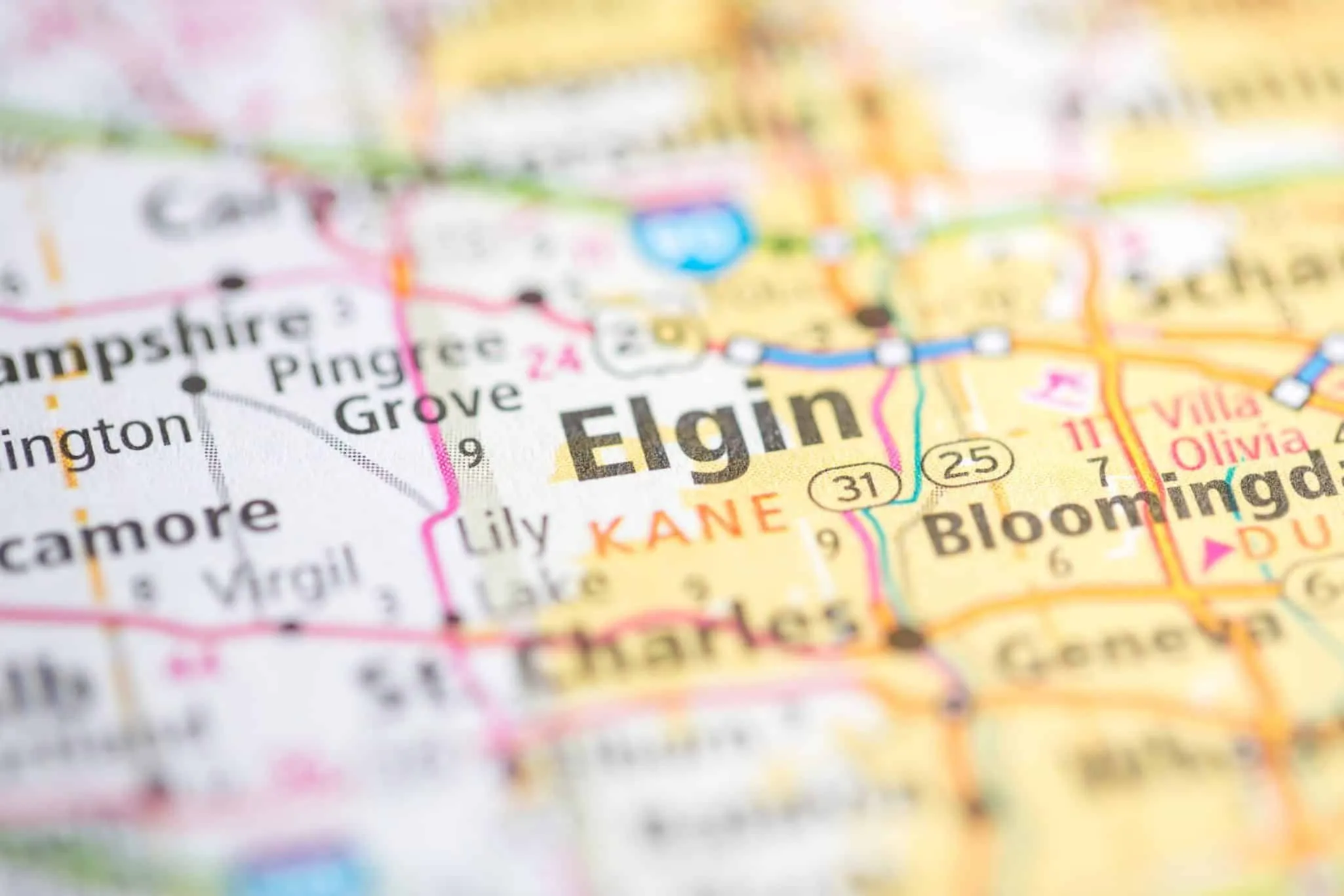 Elgin, Illinois neighborhood served by VanEtten Appraisal