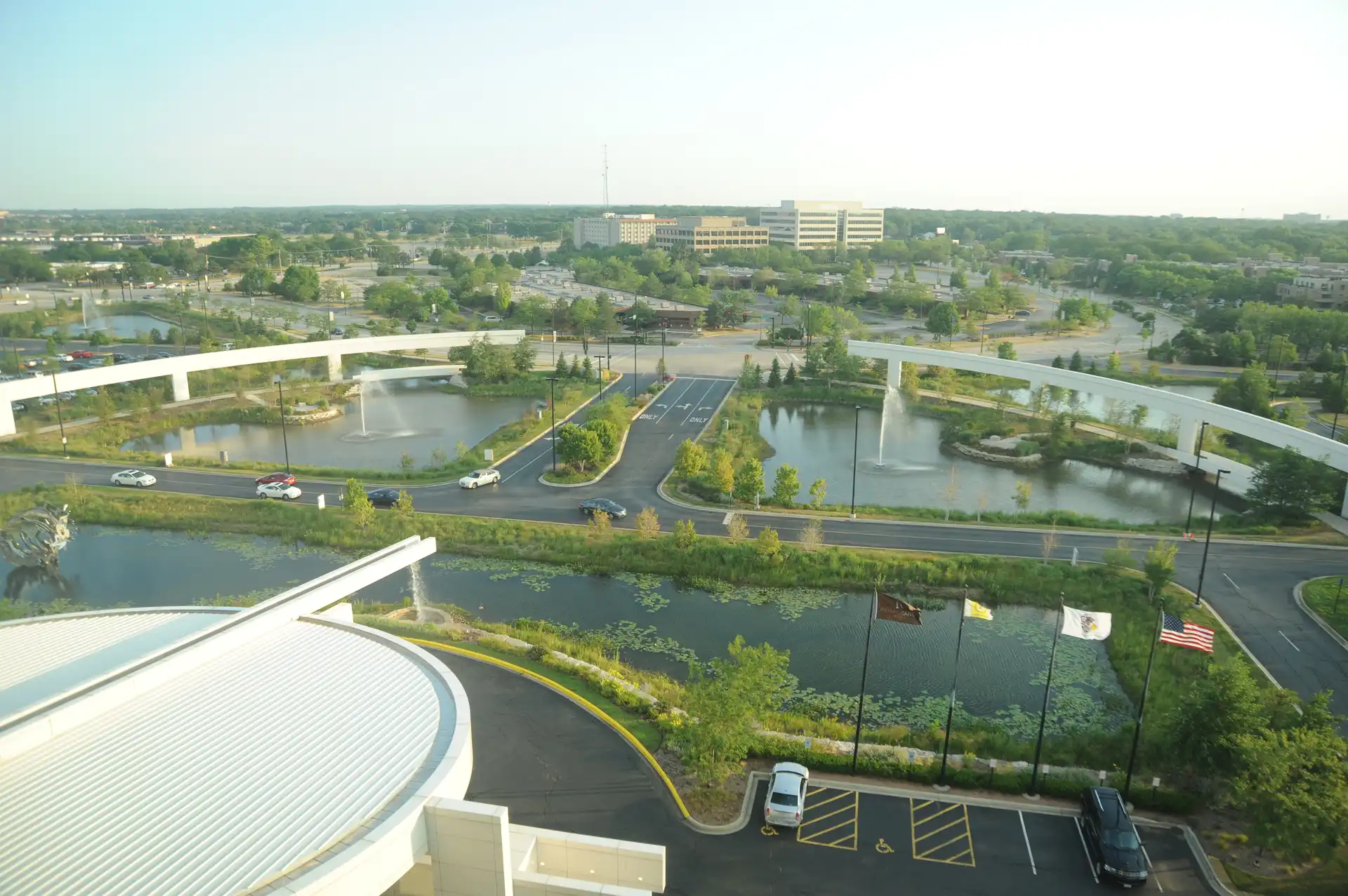 Renaissance Hotel and Convention Center area in Schaumburg, Illinois