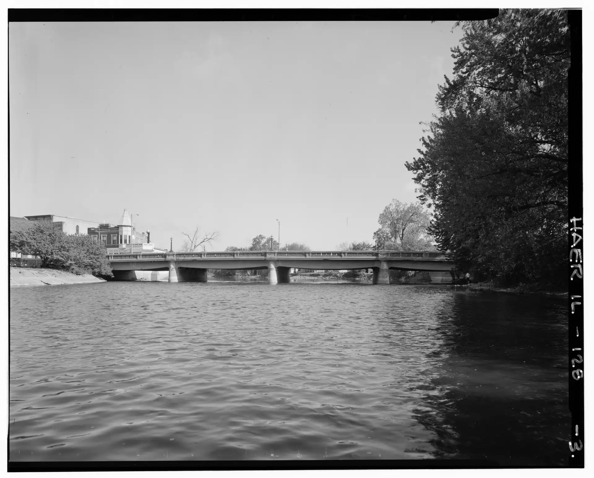Main Street bridge over the Fox River in West Dundee, Illinois